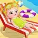 Baby Hazel At Beach